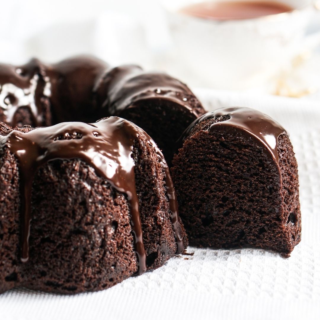 Hot Cocoa Bundt Cake